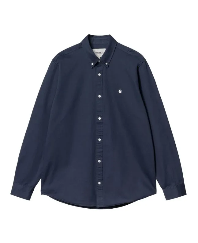 CAMISA CARHARTT WIP MADISON LS AIR FORCE BLUEWAX