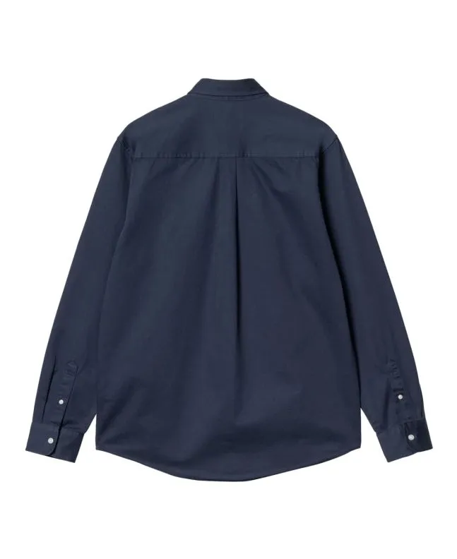 CAMISA CARHARTT WIP MADISON LS AIR FORCE BLUEWAX