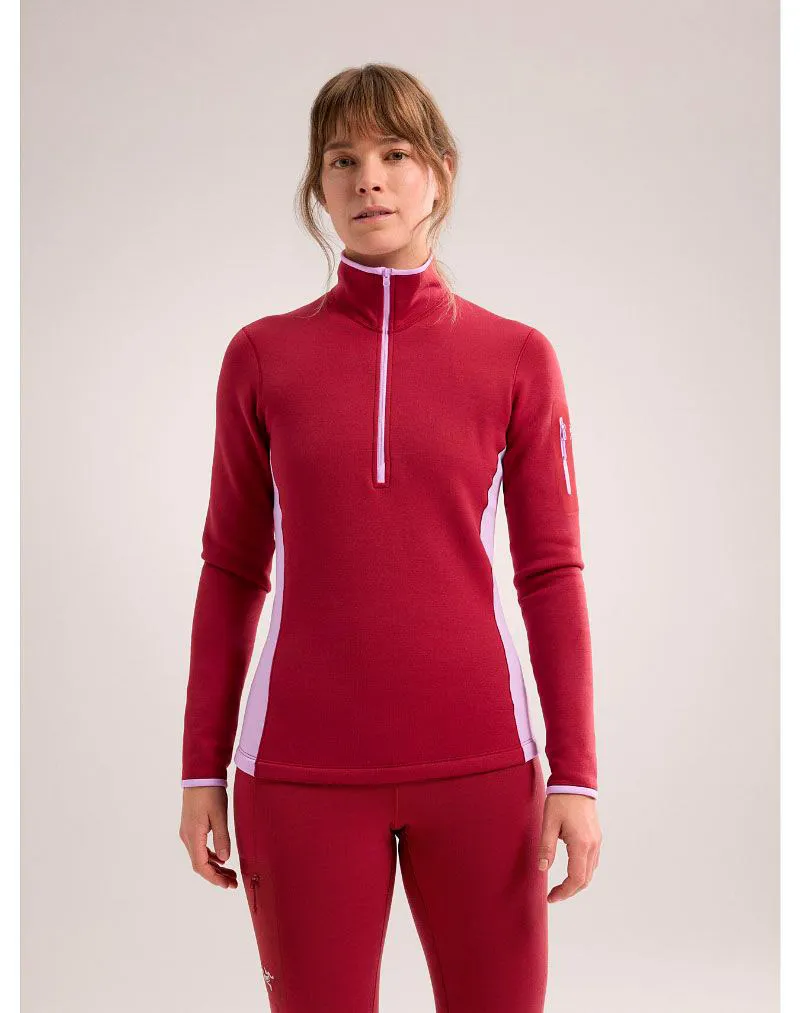 Camiseta arc'teryx Rho Heavyweight Zip Neck W