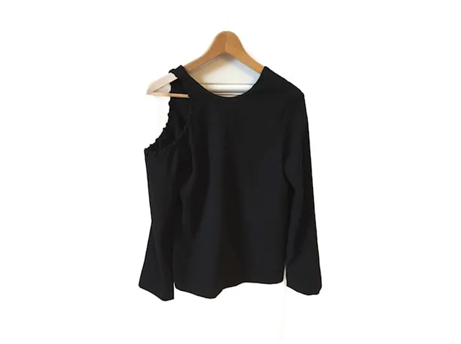 Camiseta IRO.fr 34 SINTÉTICO Negro 