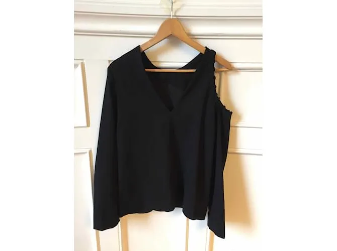 Camiseta IRO.fr 34 SINTÉTICO Negro 