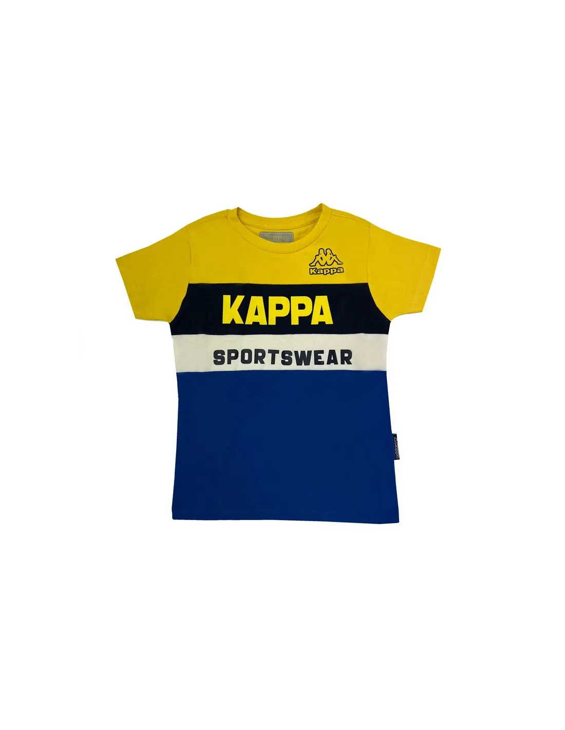 Camiseta Kappa 8036M00058 Amarillo Niño