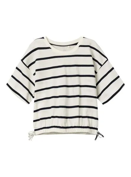 Camiseta Name It Funion Blanco Para Niña