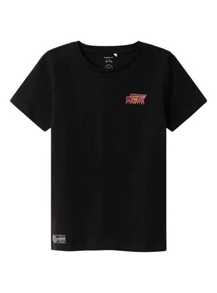 Camiseta Name It Talalle Negro Para Niño