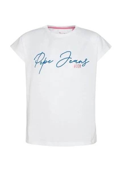 Camiseta Pepe Jeans Nina Blanco para Niña