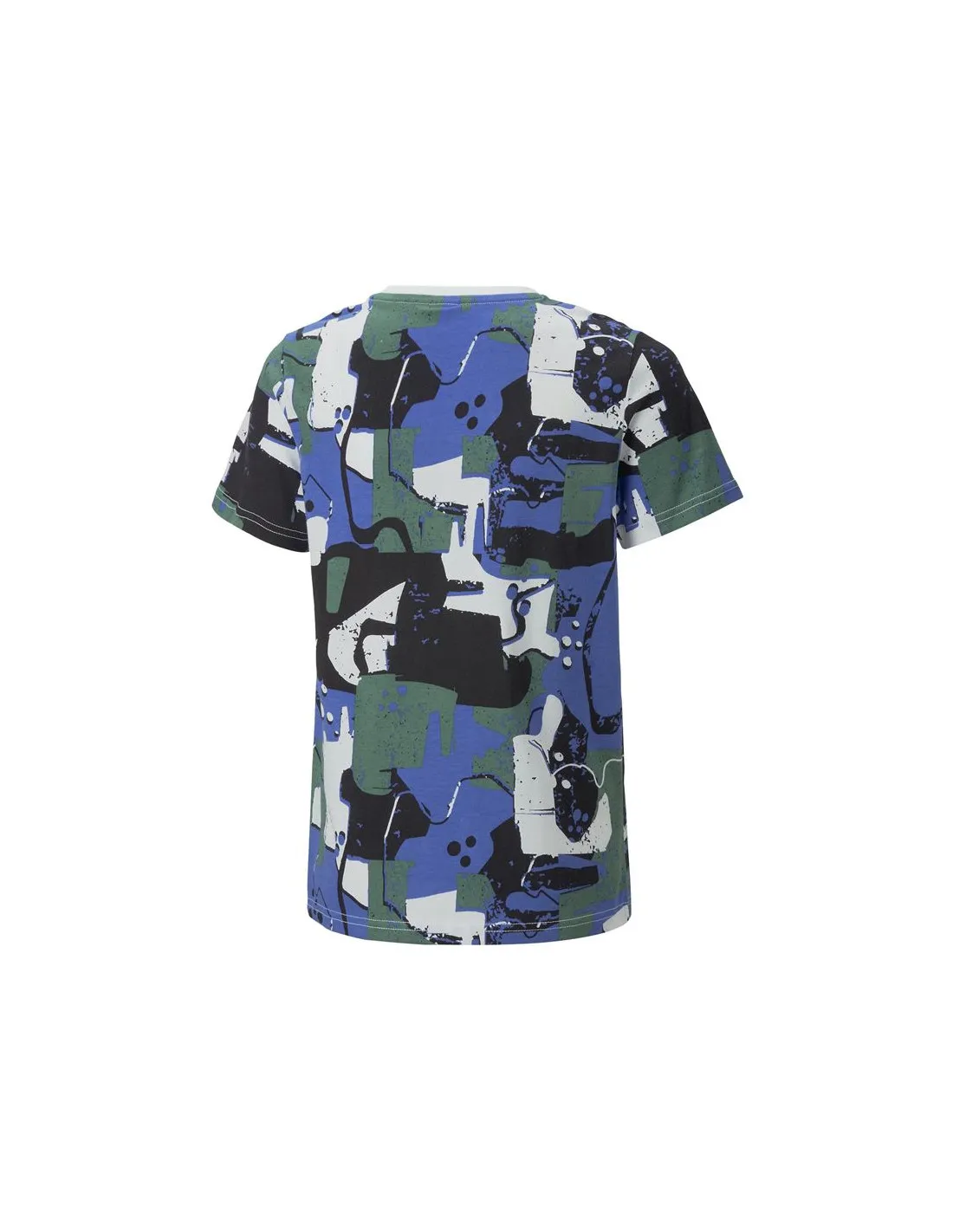 Camiseta Puma Ess+ Street Art Aop Niño Blanco
