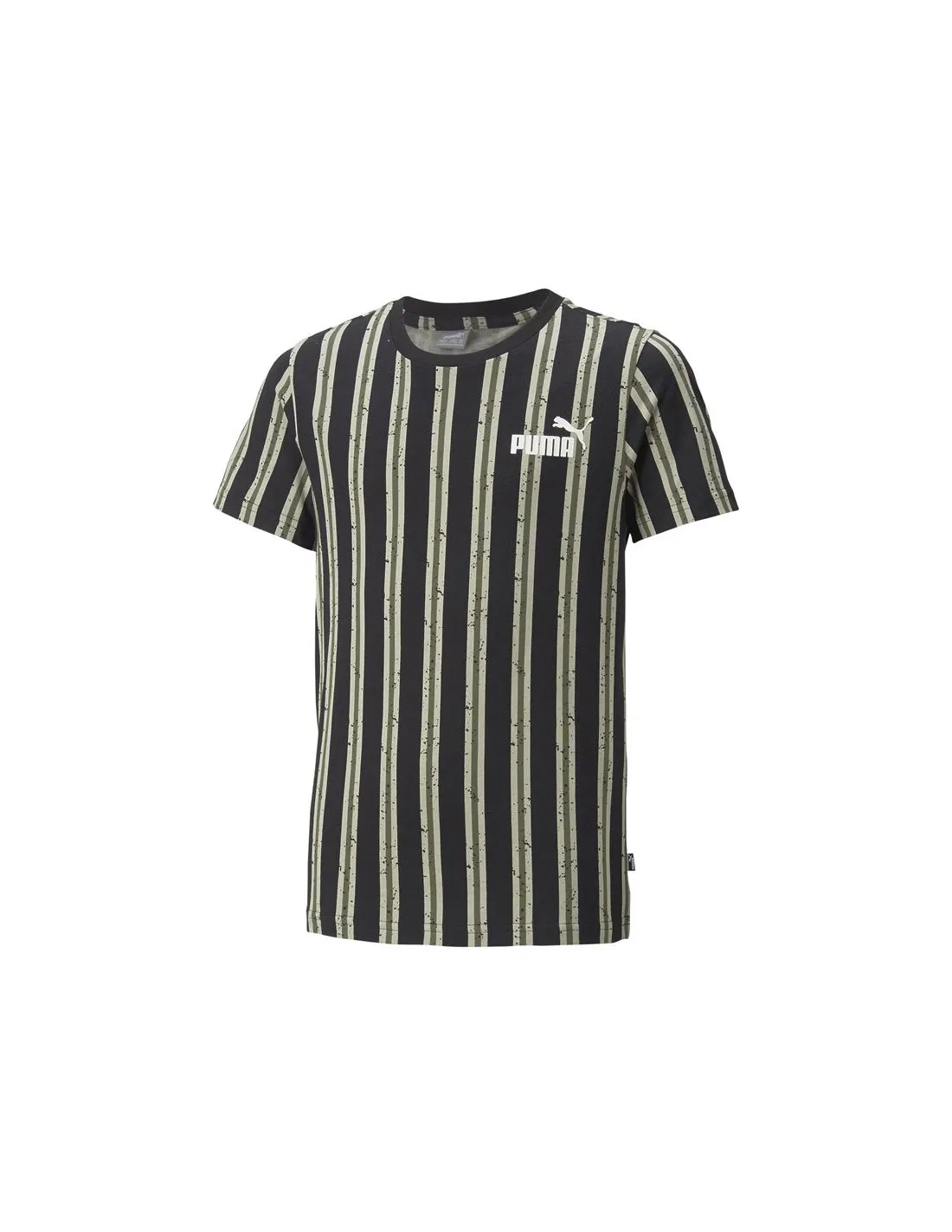 Camiseta Puma Ess+ Street Art Aop Niño Negro