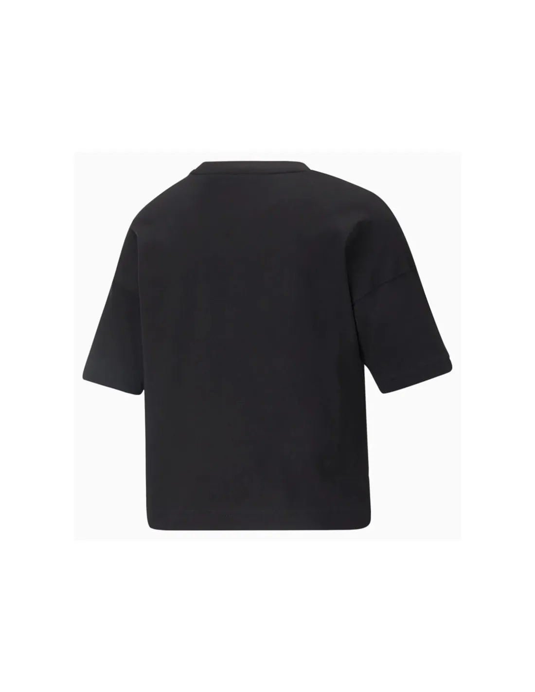 Camiseta Puma Power Tape Crop W Black