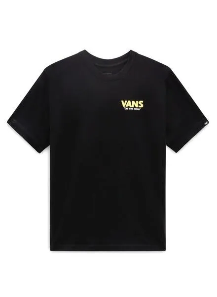 Camiseta Vans Stay Cool Negro Para Niño