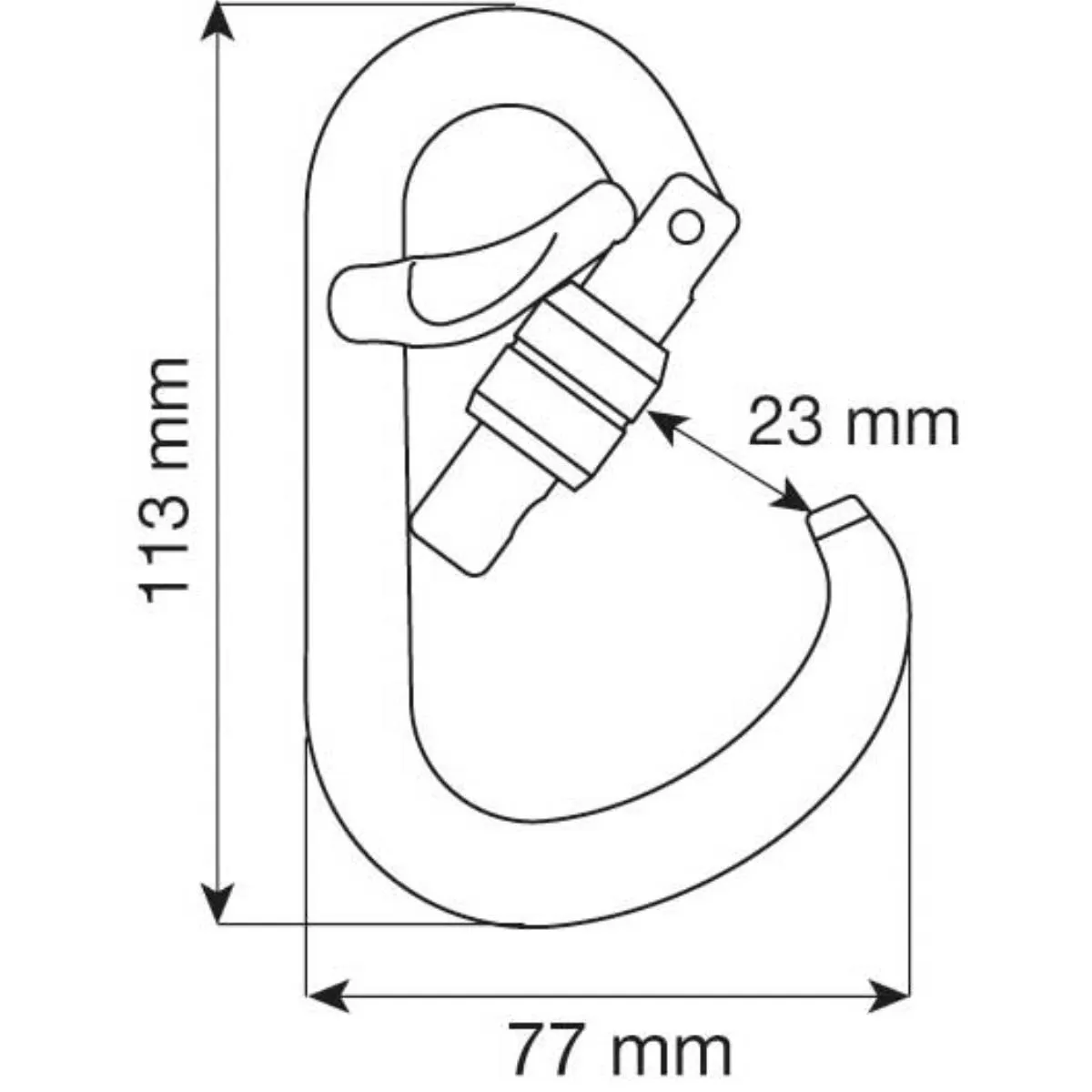 camp safety HMS Belay Lock