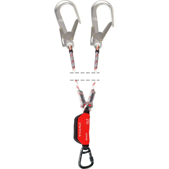 camp safety Retexo Rope Double 135 cm (1176 + 2 x 0984)