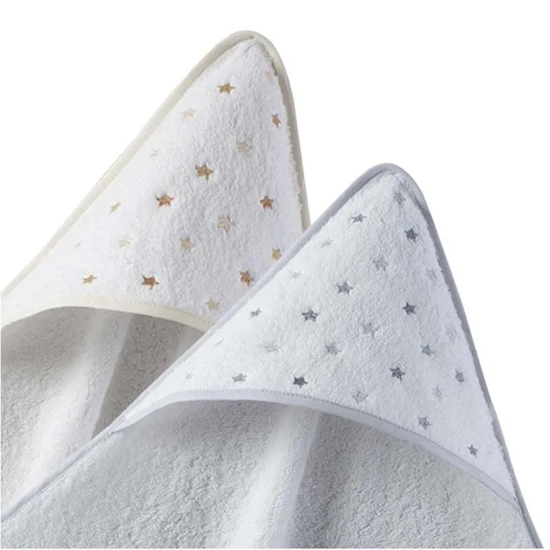 Capa de Baño bebé bordada Estrellitas