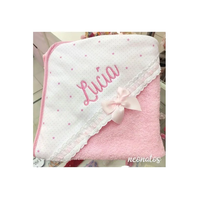 Capa de baño bebé personalizada
