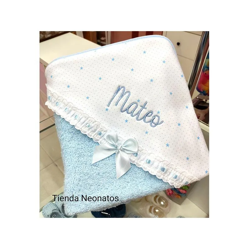 Capa de baño bebé personalizada