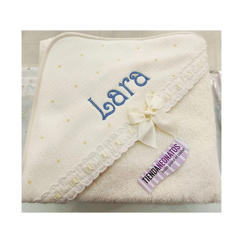 Capa de baño bebé personalizada