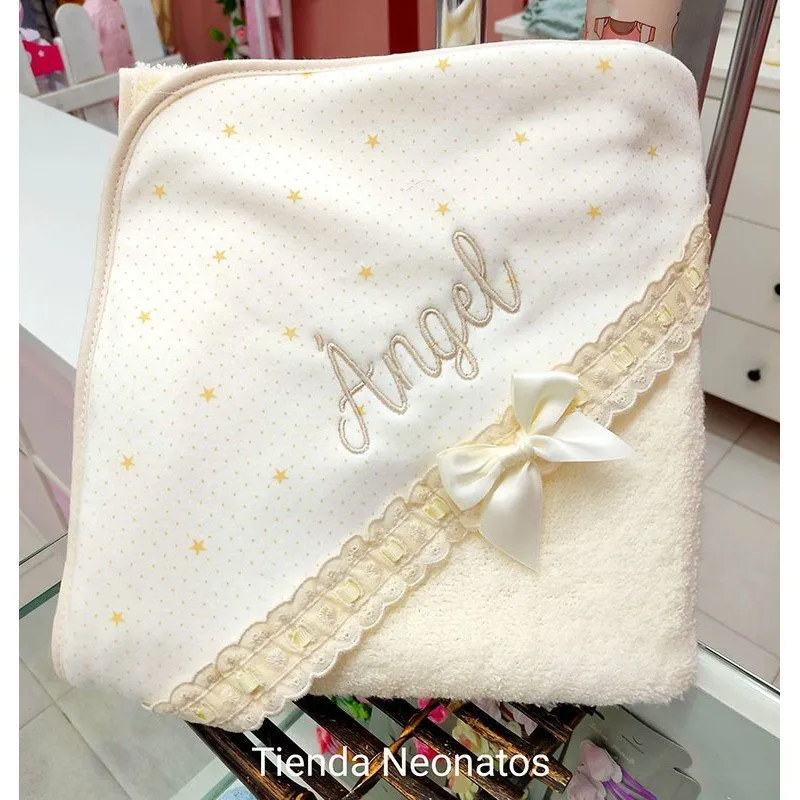 Capa de baño bebé personalizada