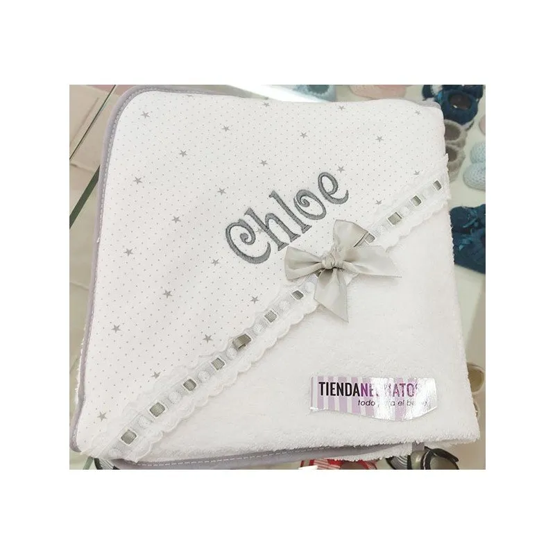 Capa de baño bebé personalizada