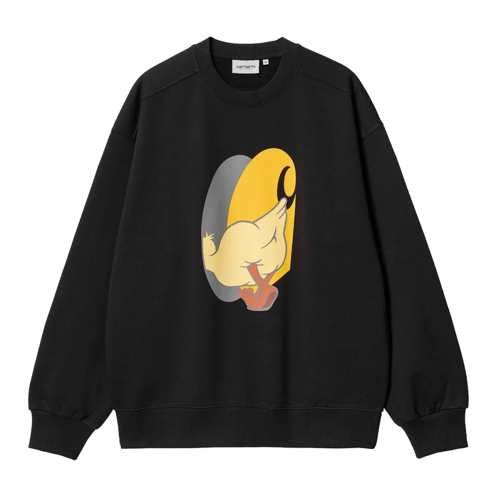 Carhartt felpa uomo Dead Kebab Knock Knock I032454.89.XX