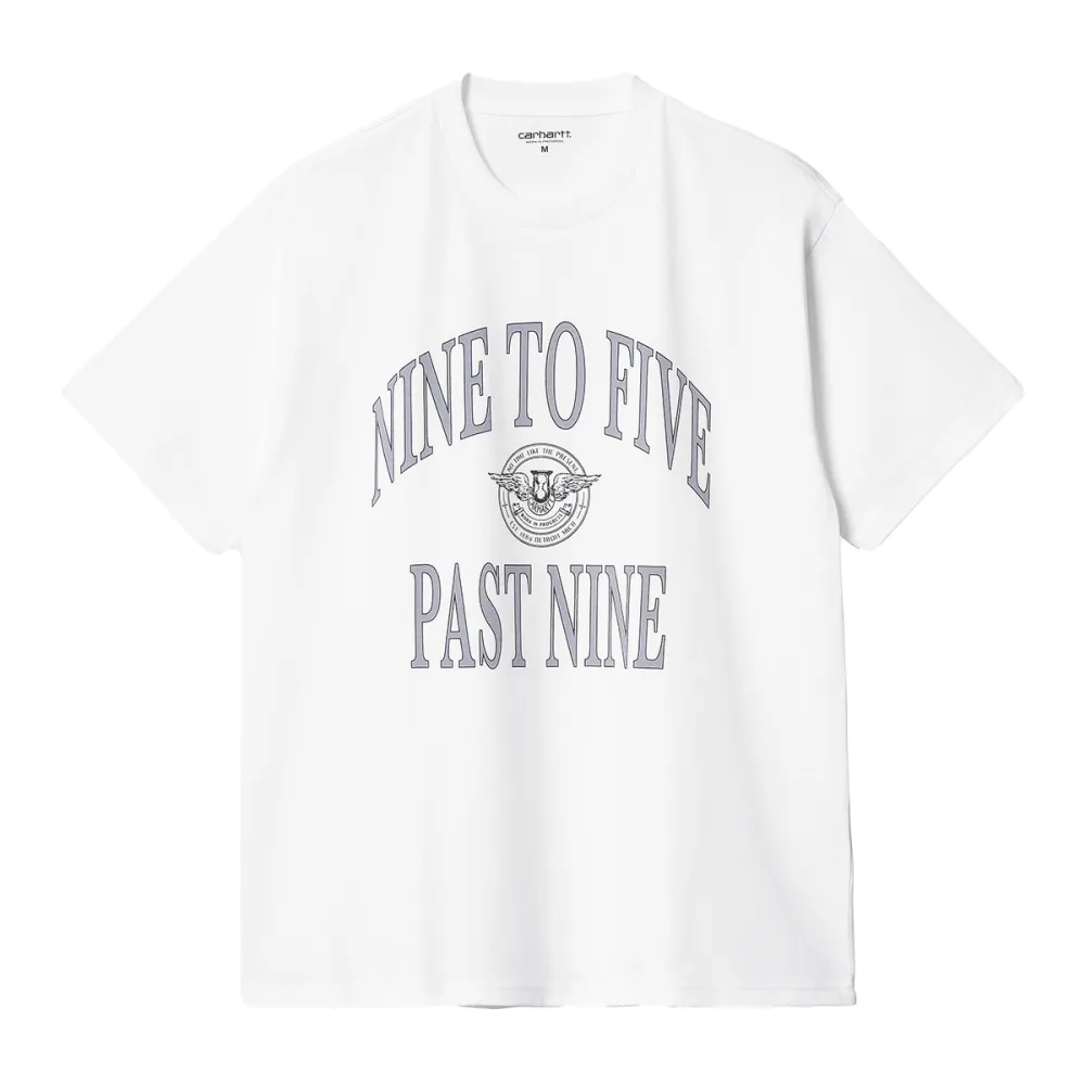 CARHARTT TSHIRT UOMO NINE TO FIVE PAST NINE I032380.02.XX