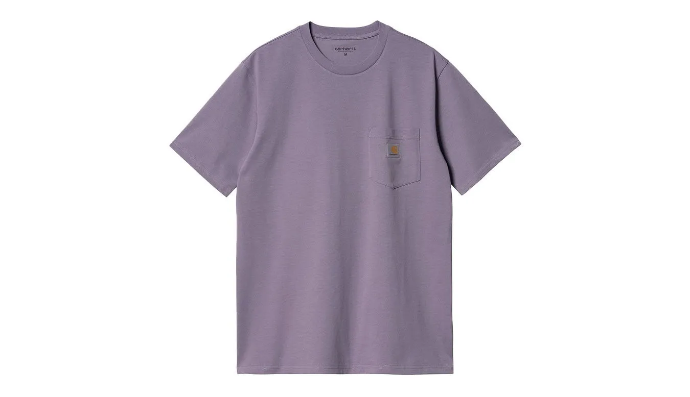 CARHARTT WIP S/S POCKET TSHIRT GLASSY PURPLE
