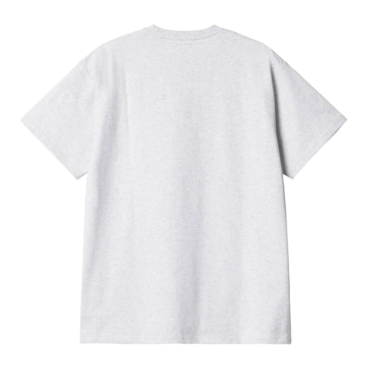 CARHARTT WIP S/S WORK POCKET TSHIRT ASH HEATHER / BLACK