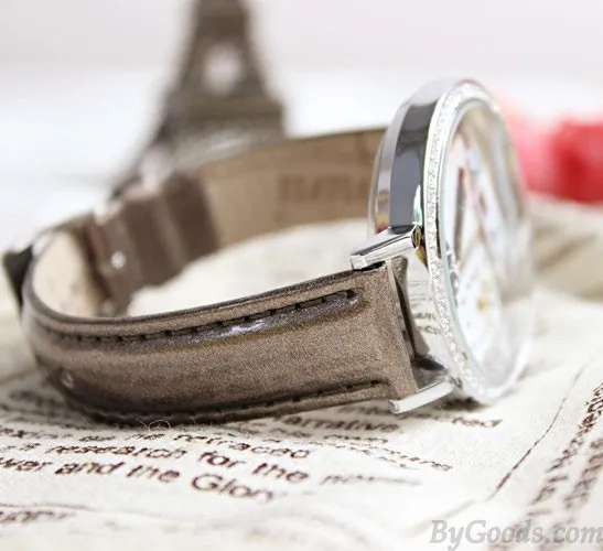 Cartoon Camera Notebook Polymer Clay Watch