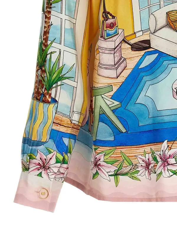 CASABLANCA CAMISA  MULTICOLOR