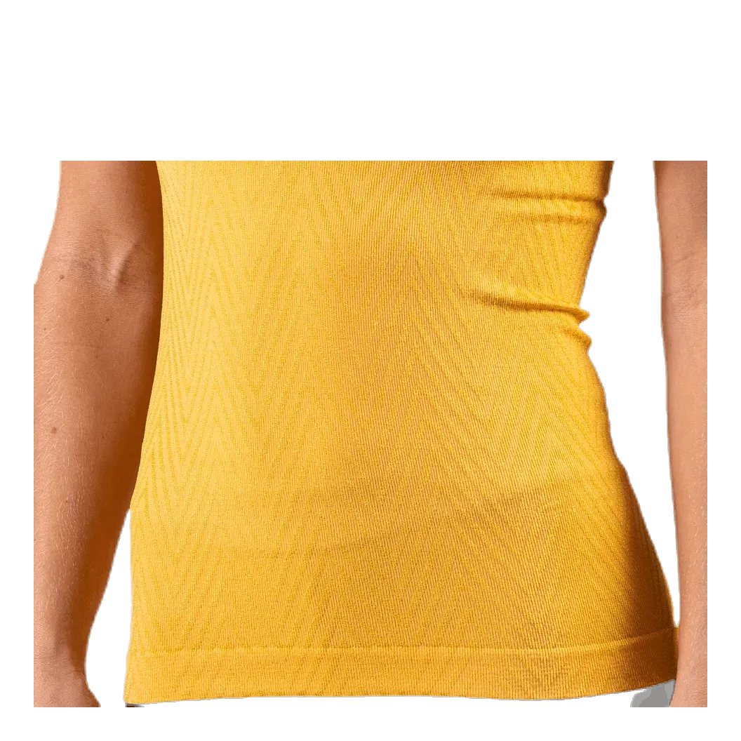 Casall Seamless Chevron Racerback Yellow