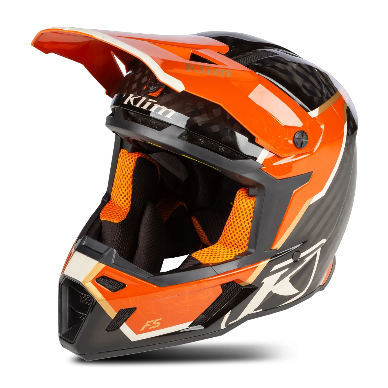 Casco de Cross Klim F5 Mips® Koroyd Mips® Topo Potter's Clay