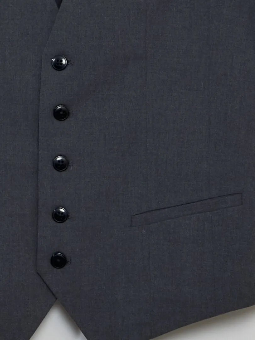 CHALECO DE TRAJE  GRIS