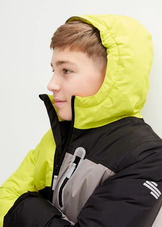 CHAQUETA DE ESQUí INFANTIL NEGROVERDE LIMAGRIS