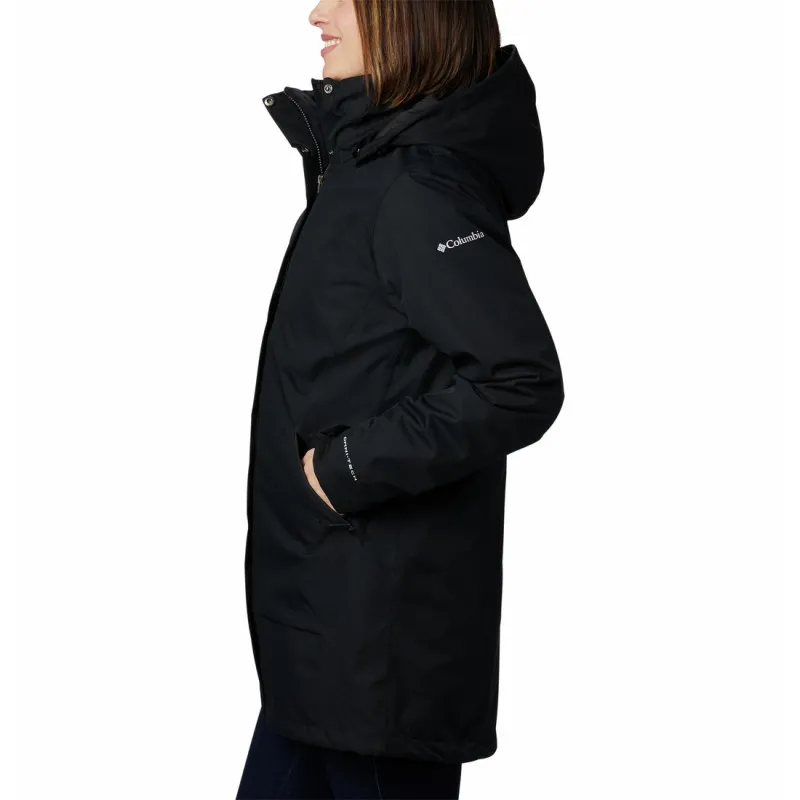 Chaqueta de invierno Columbia Pulaski (negro) Mujer