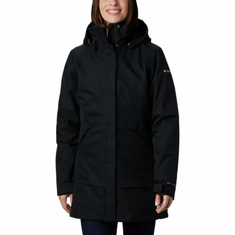 Chaqueta de invierno Columbia Pulaski (negro) Mujer
