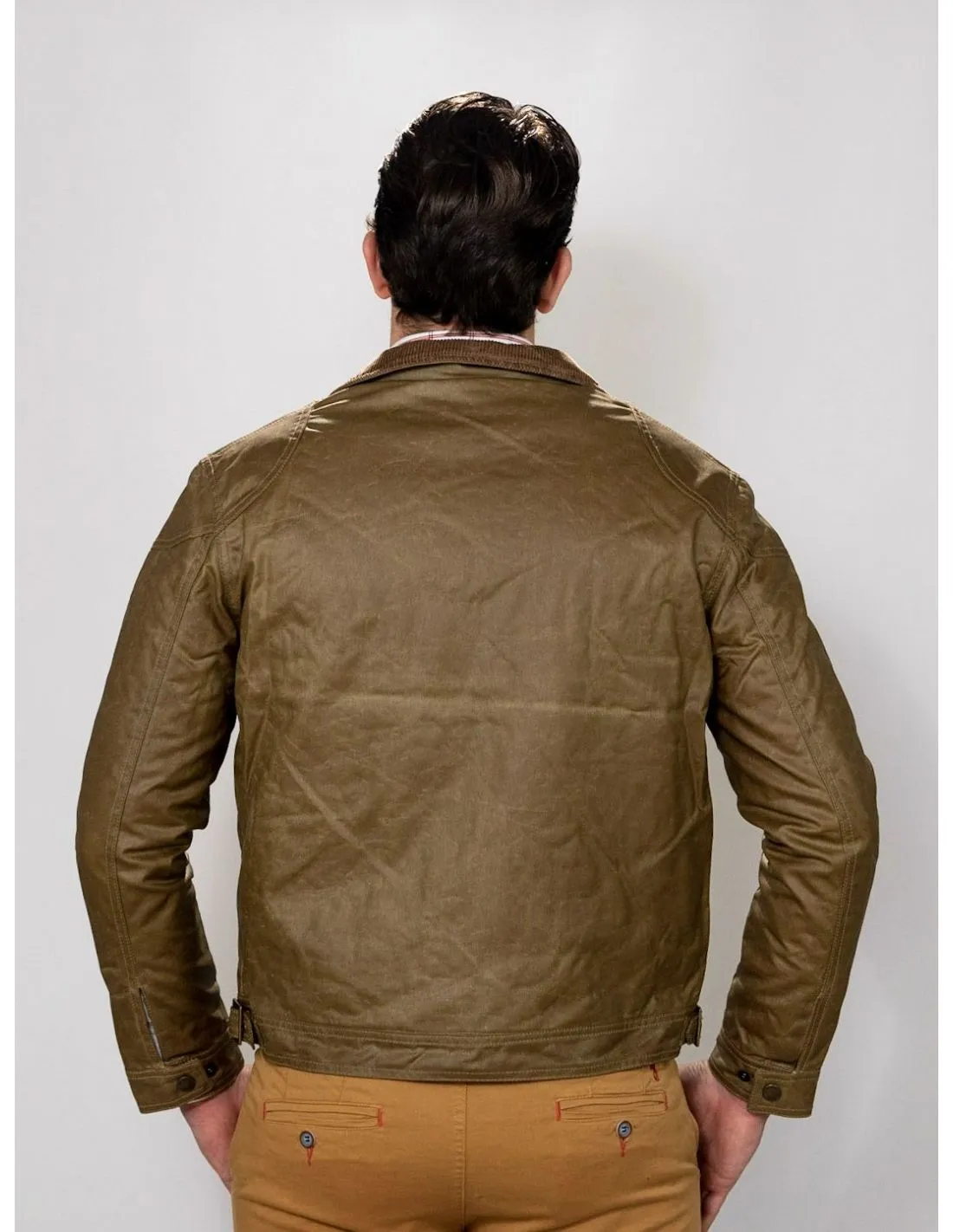 Chaqueta Encerada Biker Super Jacket Hombre