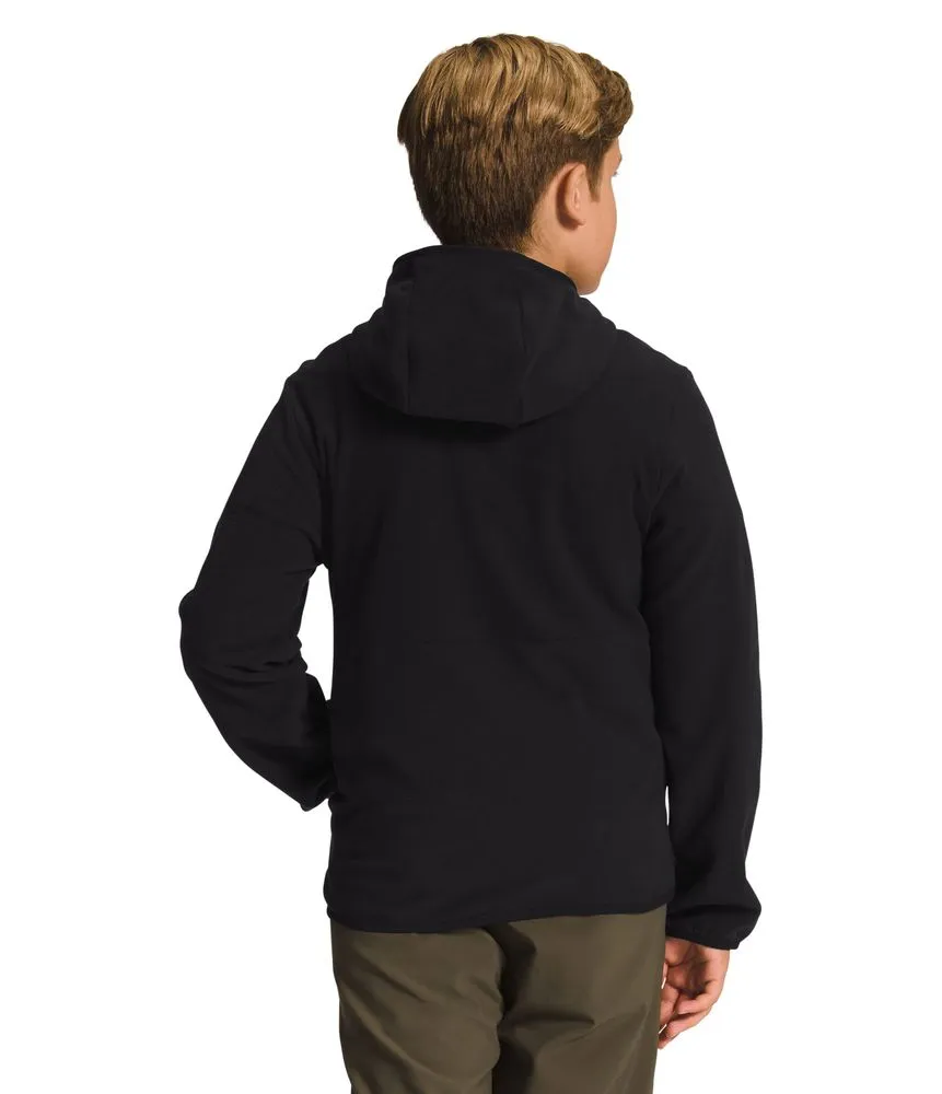 Chaqueta Glacier F/Z Hooded Negra Niños The North Face