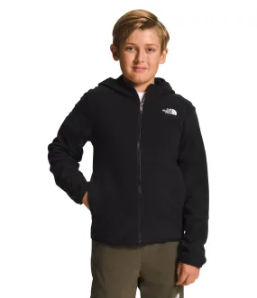 Chaqueta Glacier F/Z Hooded Negra Niños The North Face