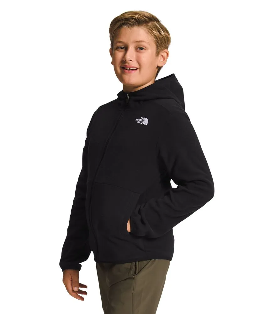 Chaqueta Glacier F/Z Hooded Negra Niños The North Face