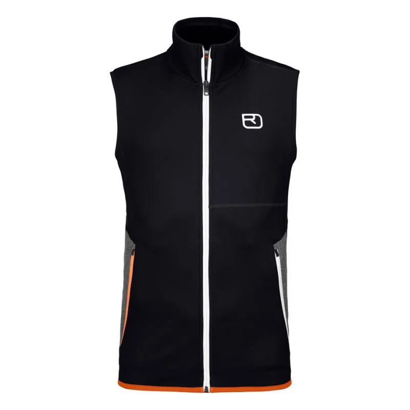 Chaqueta sin mangas Ortovox Fleece (Black raven) hombre