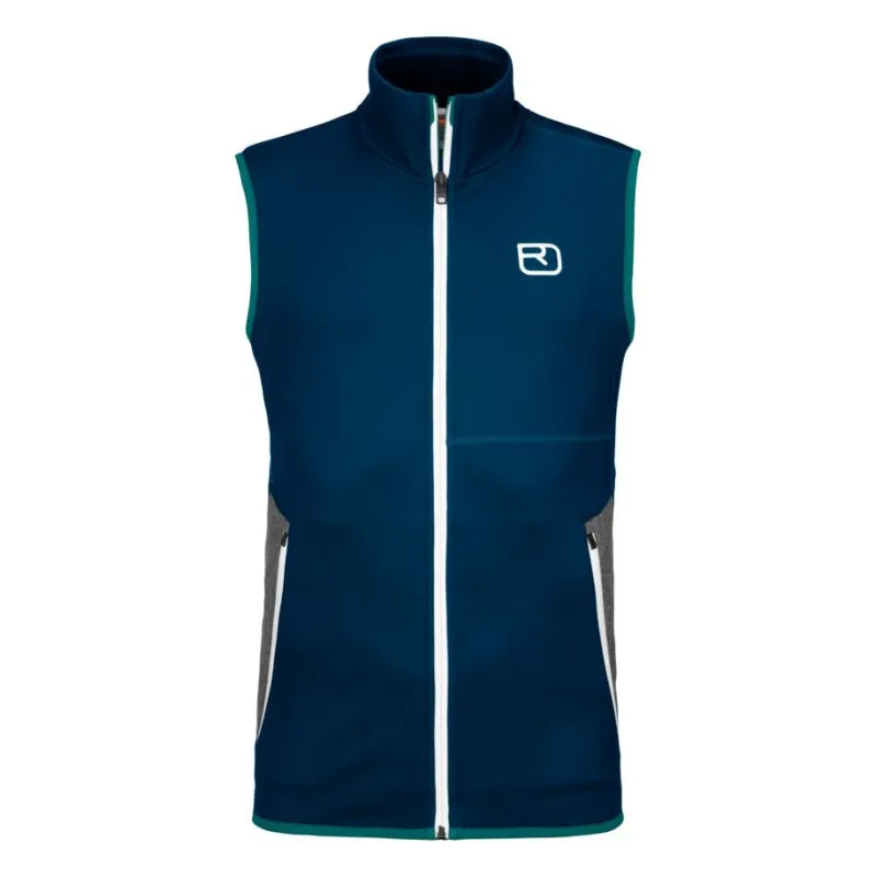 Chaqueta sin mangas Ortovox Fleece (Petrol Blue) hombre