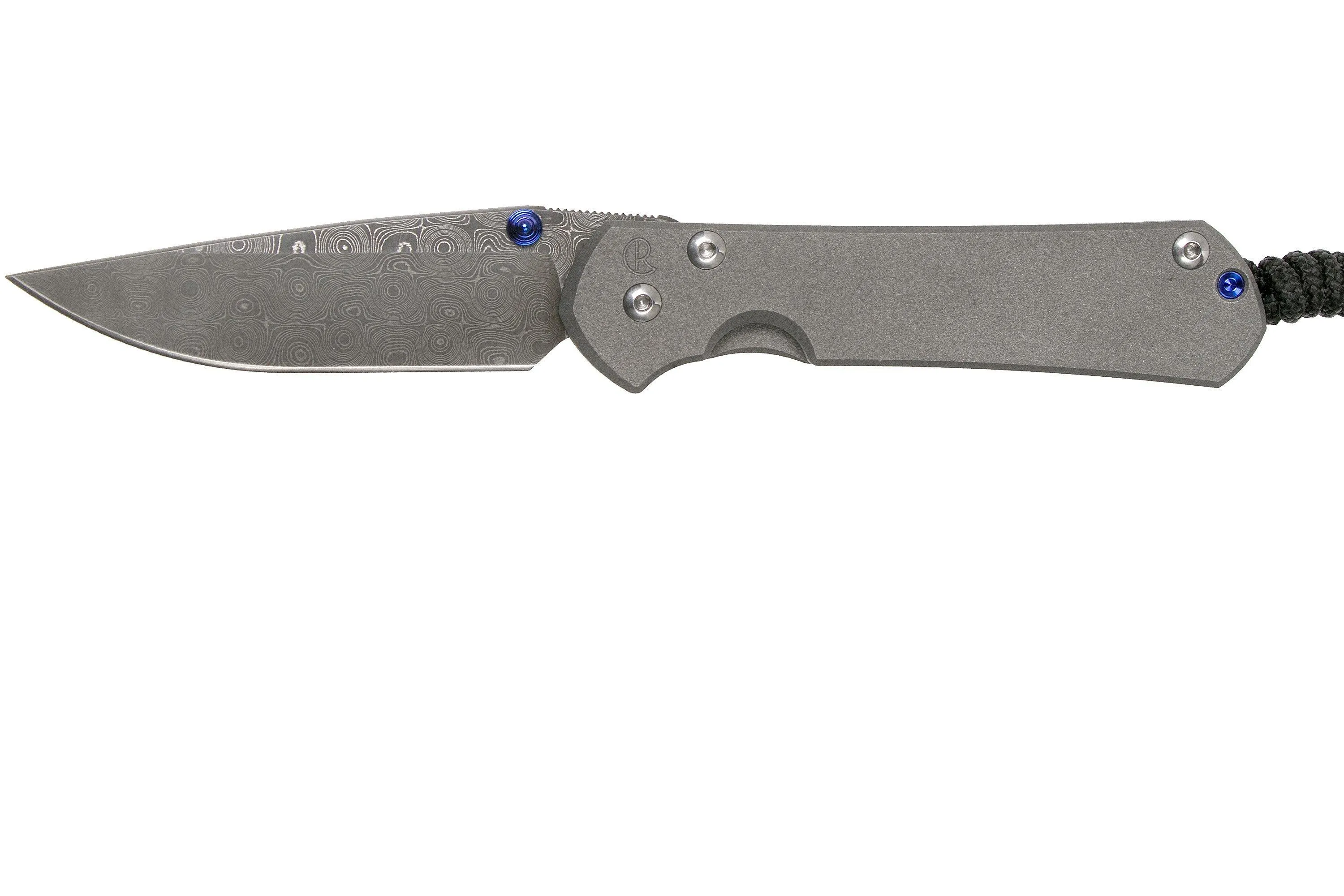 CHRIS REEVE SEBENZA 31 SMALL PLAIN, RAINDROP DAMASCUS DROP CRS311006 NAVAJA