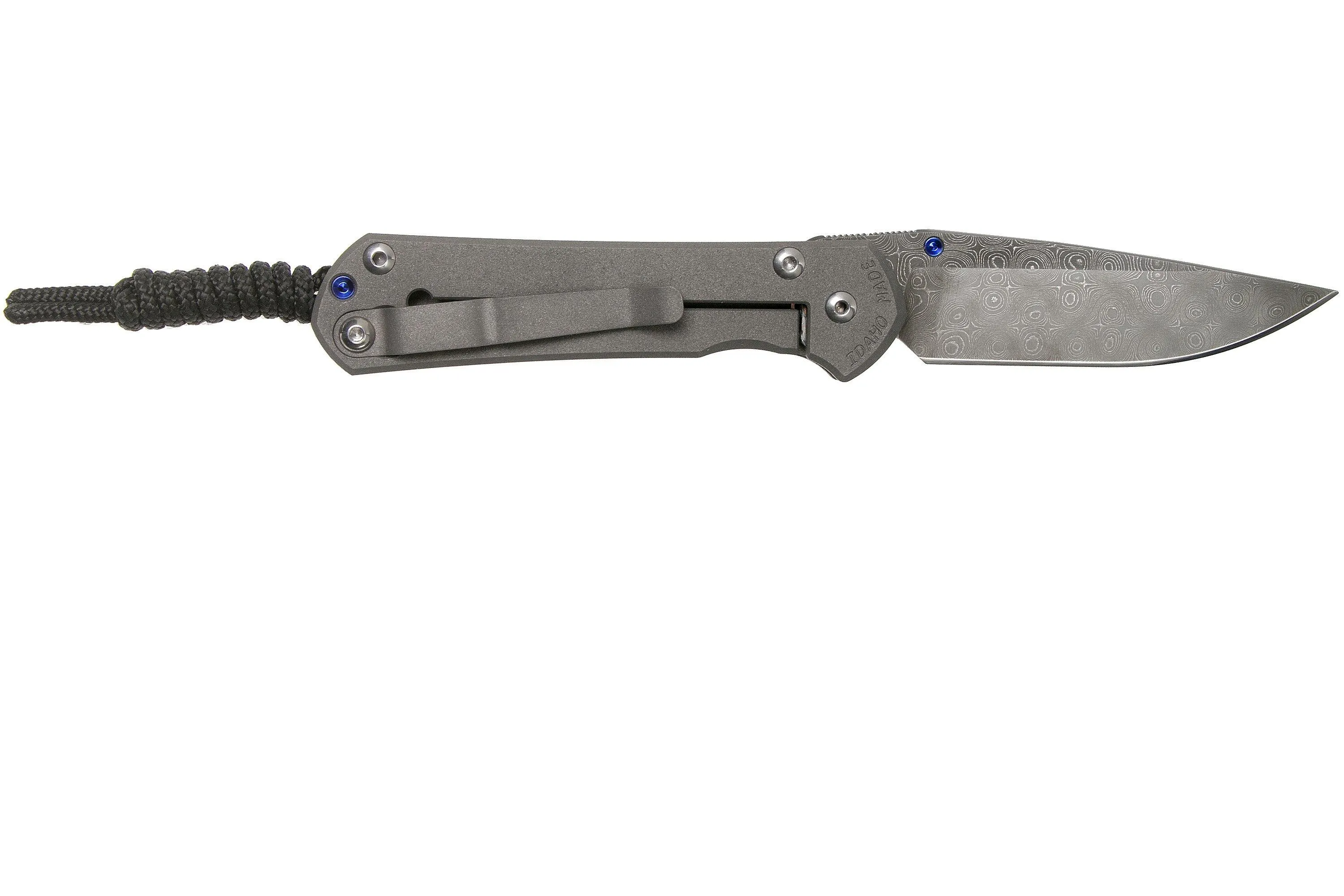 CHRIS REEVE SEBENZA 31 SMALL PLAIN, RAINDROP DAMASCUS DROP CRS311006 NAVAJA