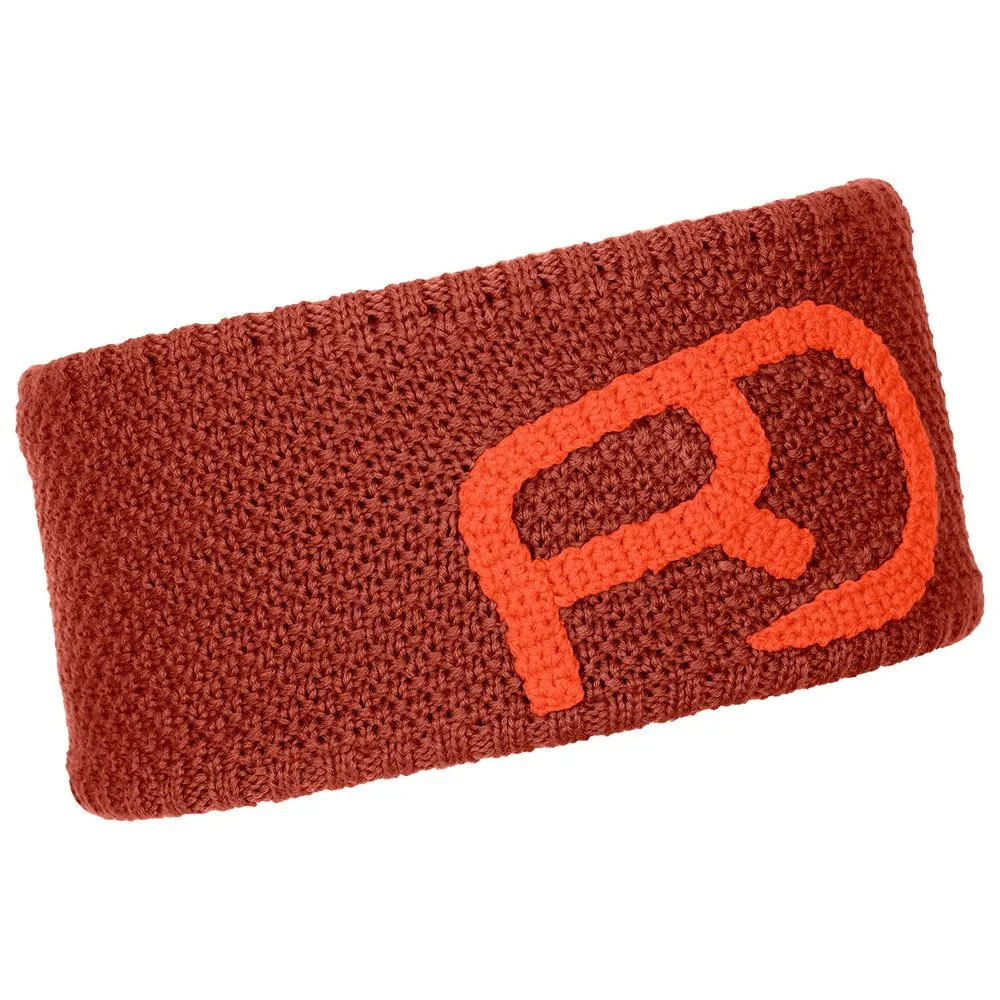 Cinta de pelo Ortovox Rock'n'Wool Headband Men Clay Orange