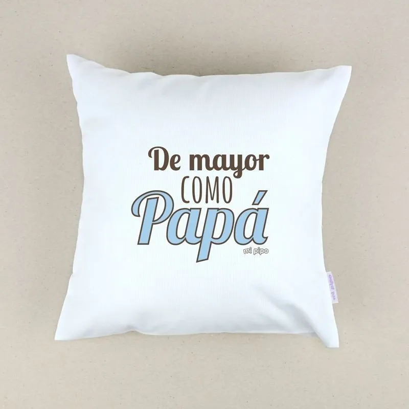 Cojín bebé De Mayor como Papá