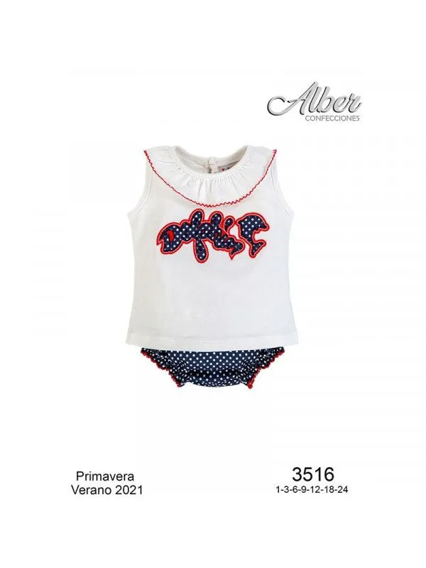 Conjunto Bebé Delfin Confecciones Alber