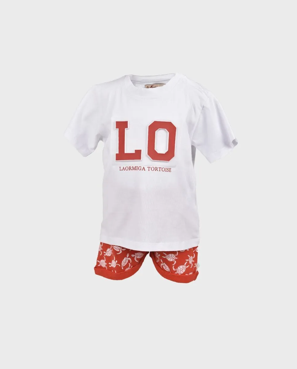 Conjunto bebé niño tortugas