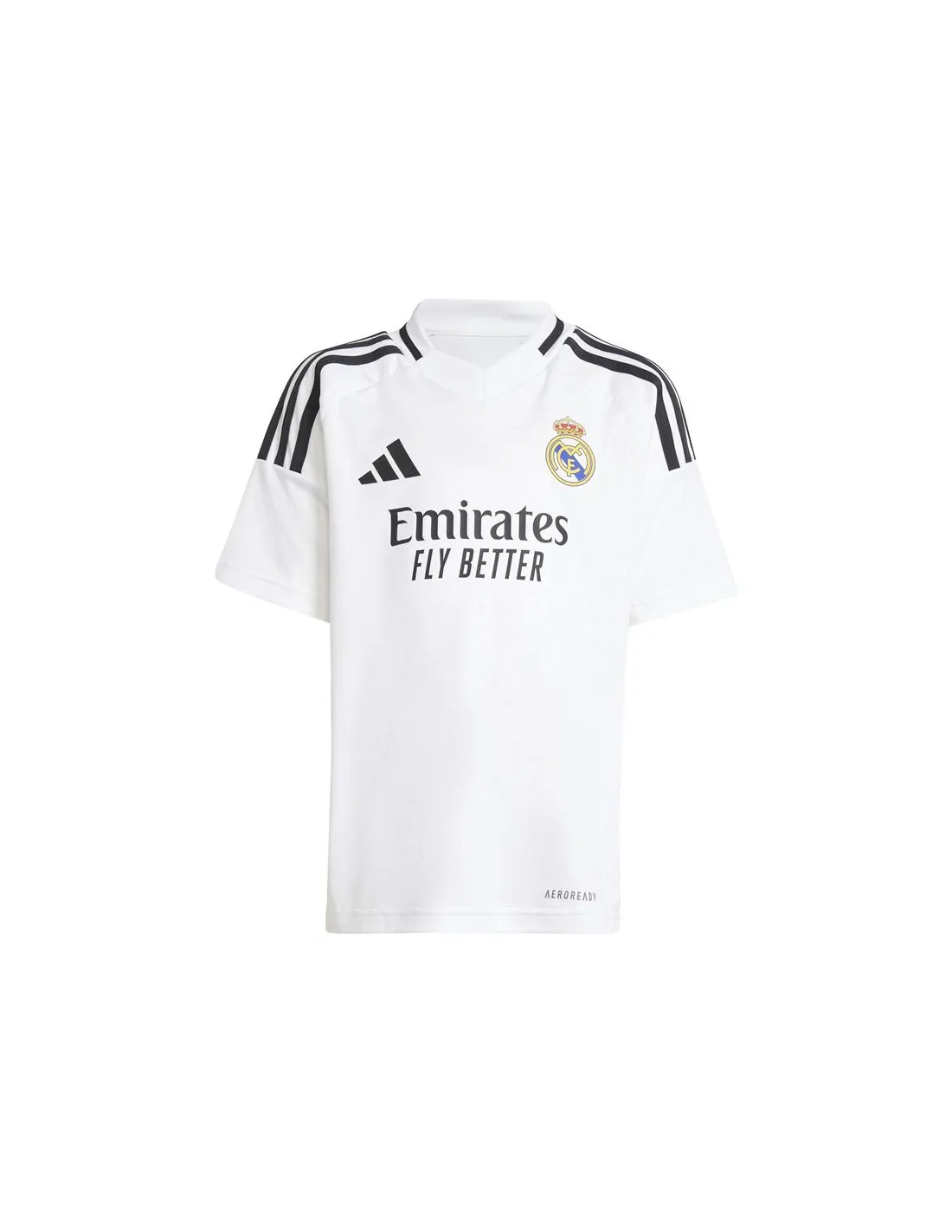Conjunto de Fútbol adidas Real Madrid 24/25 Home Set Infantil Blanco
