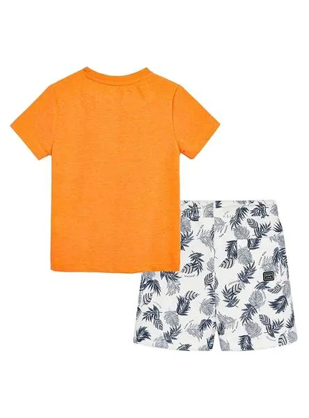 conjunto mayoral safari naranja para niño