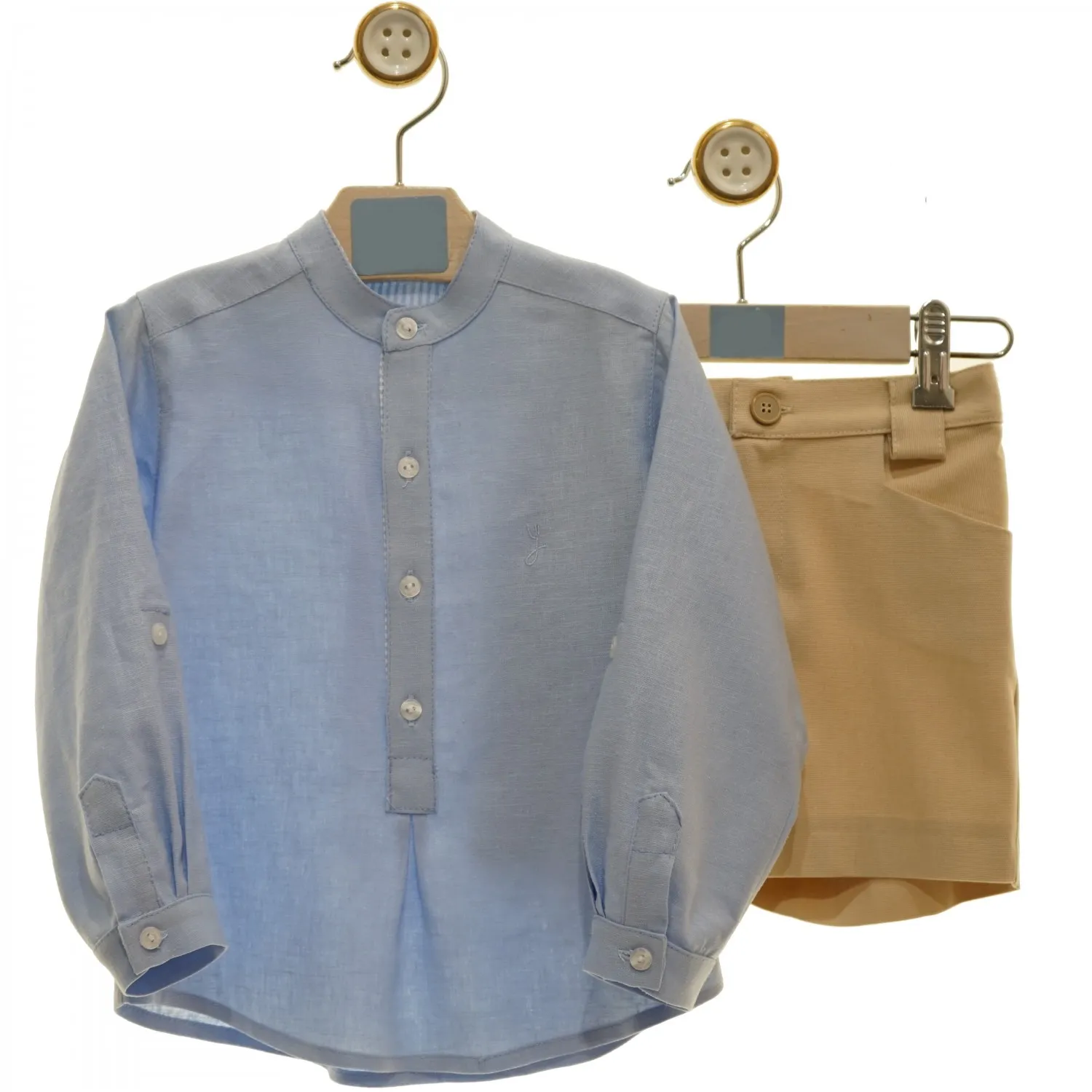 Conjunto para niño.  Camisa y pantalón. Colección Asuan