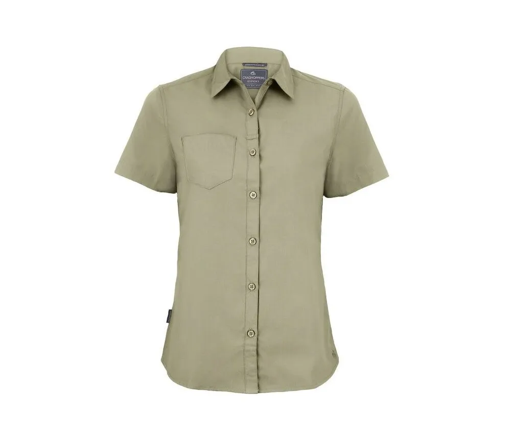 CRAGHOPPERS CES004  EXPERT WOMENS KIWI SHORT SLEEVED SHIRT  GUIJARRO