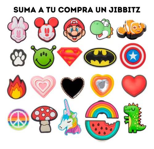 Crocs Originales Pins Jibbitz Corazon Niños Empo2000